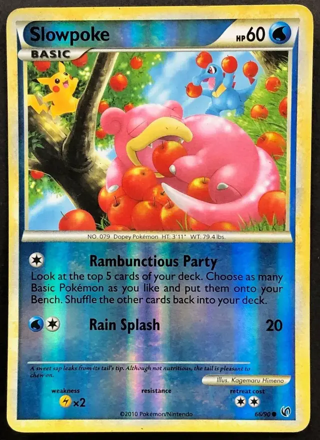 Slowpoke [Reverse Holo] - Pokemon Undaunted #66