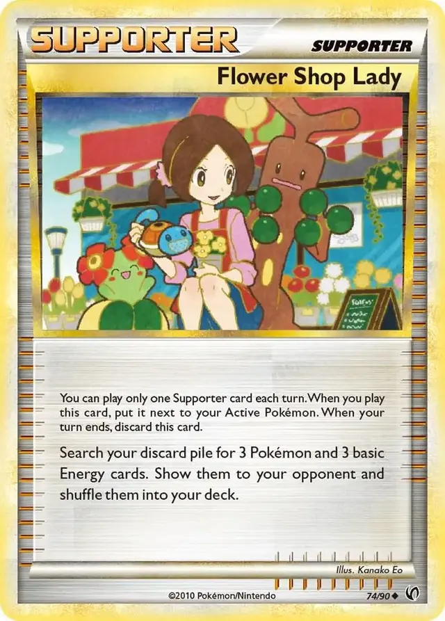 Flower Shop Lady - Pokemon Undaunted #74