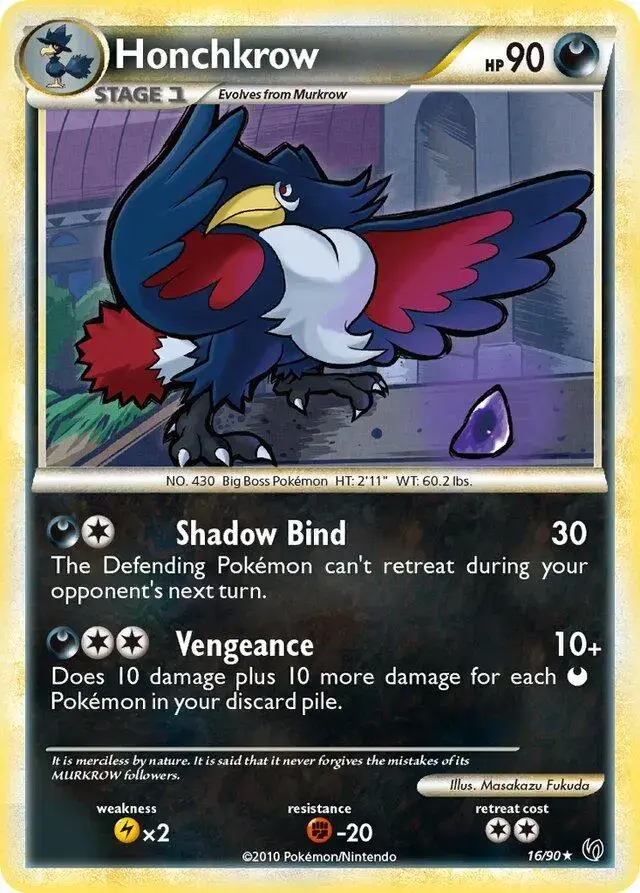 Honchkrow - Pokemon Undaunted #16