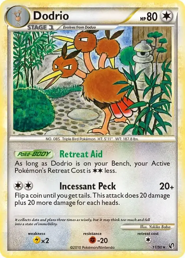 Dodrio - Pokemon Undaunted #11