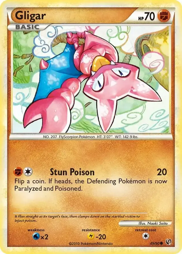Gligar - Pokemon Undaunted #49