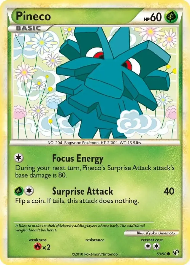 Pineco - Pokemon Undaunted #63