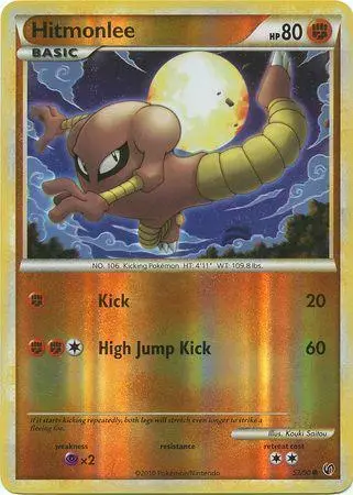 Hitmonlee [Reverse Holo] - Pokemon Undaunted #52