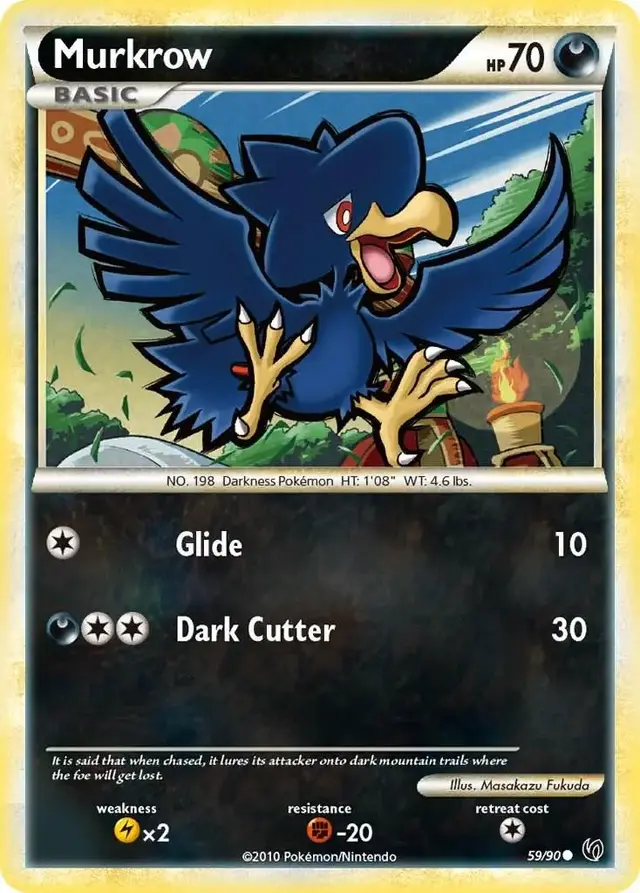 Murkrow - Pokemon Undaunted #59