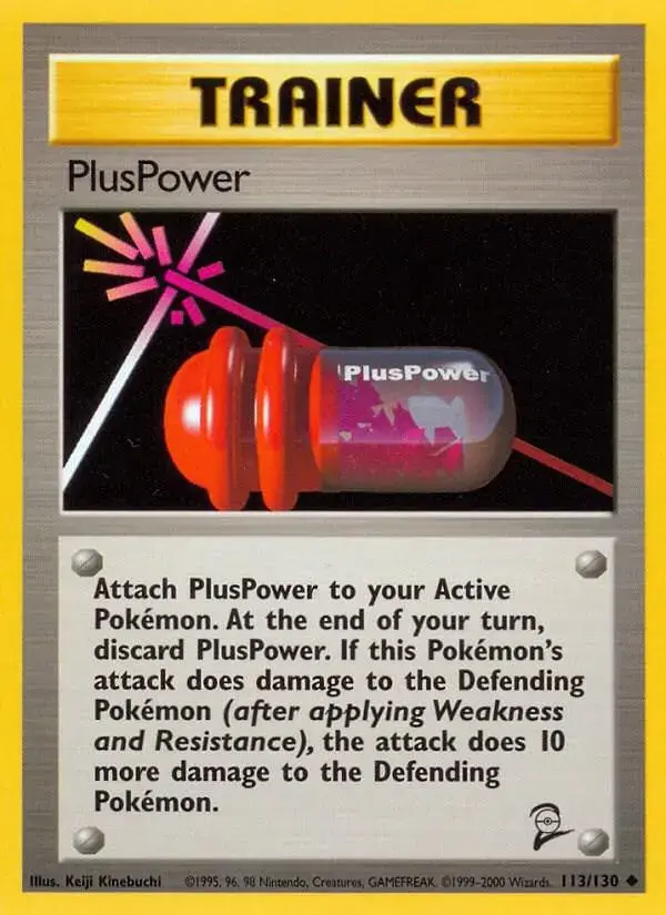 PlusPower - Pokemon Base Set 2 #113