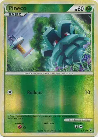 Pineco [Reverse Holo] - Pokemon Undaunted #62