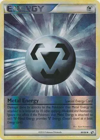 Metal Energy [Reverse Holo] - Pokemon Undaunted #80