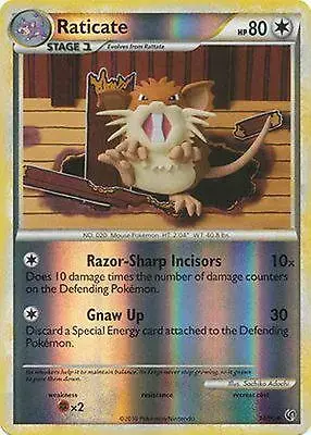 Raticate [Reverse Holo] - Pokemon Undaunted #34