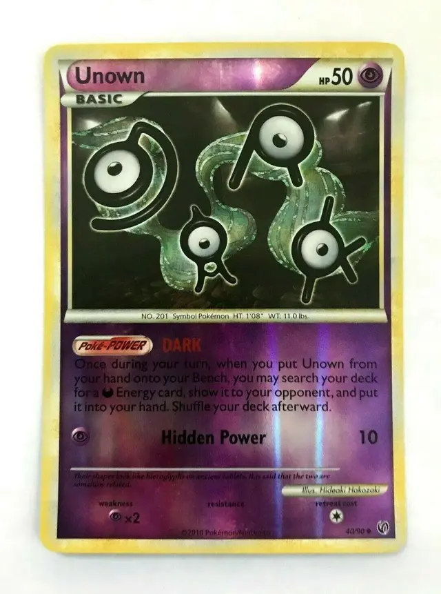 Unown [Reverse Holo]