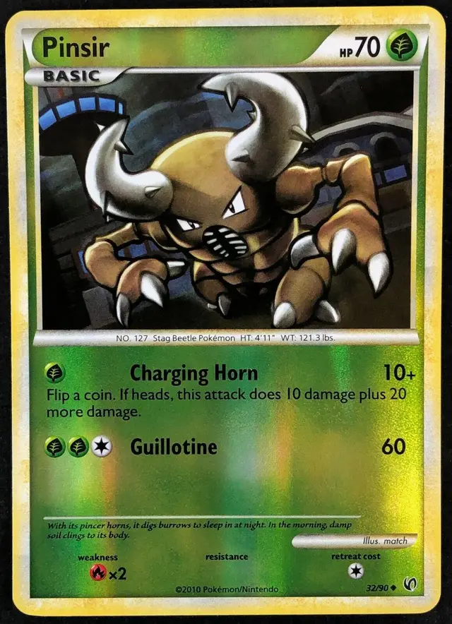 Pinsir [Reverse Holo] - Pokemon Undaunted #32