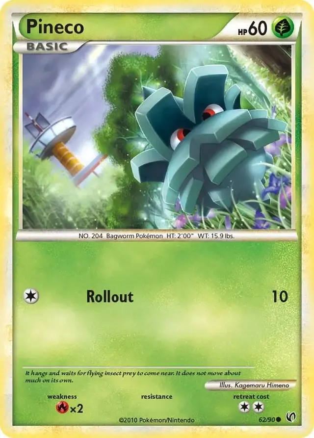 Pineco - Pokemon Undaunted #62