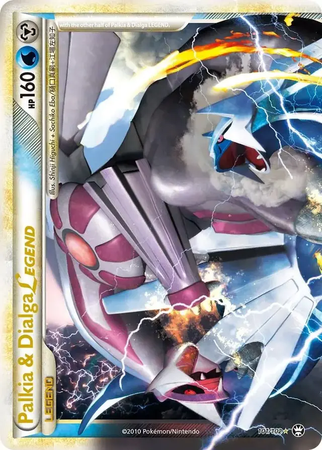 Palkia & Dialga LEGEND - Pokemon Triumphant #101