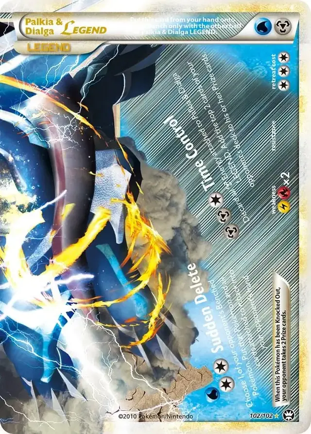 Palkia & Dialga LEGEND - Pokemon Triumphant #102
