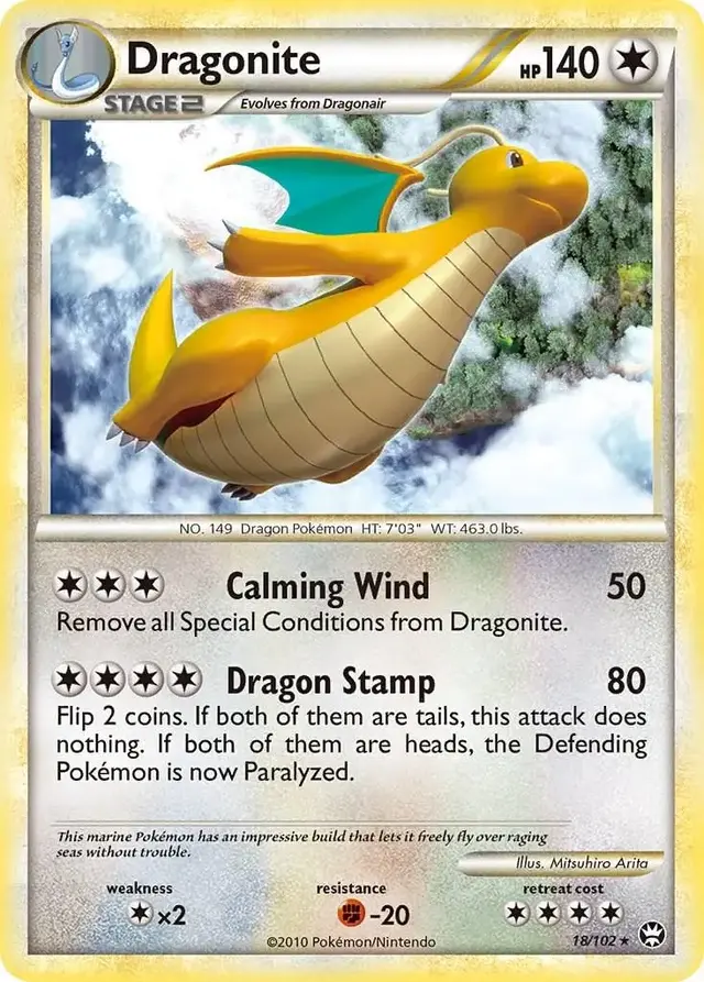 Dragonite - Pokemon Triumphant #18