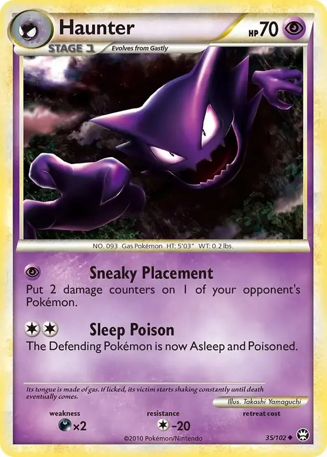 Haunter - Pokemon Triumphant #35