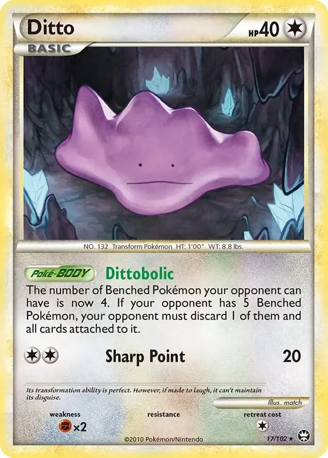 Ditto - Pokemon Triumphant #17