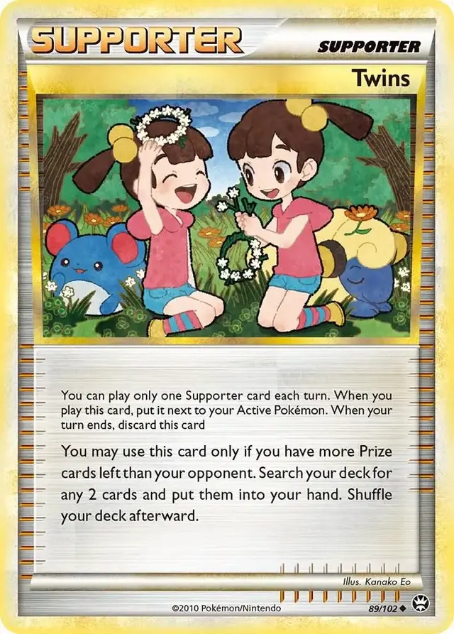 Twins - Pokemon Triumphant #89