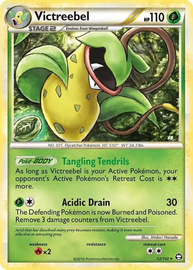 Victreebel - Pokemon Triumphant #12