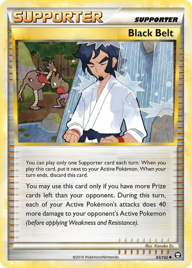Black Belt - Pokemon Triumphant #85