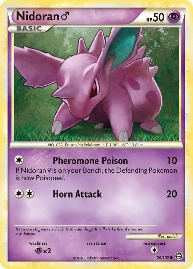 Nidoran M - Pokemon Triumphant #70