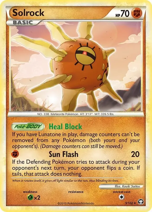 Solrock - Pokemon Triumphant #9
