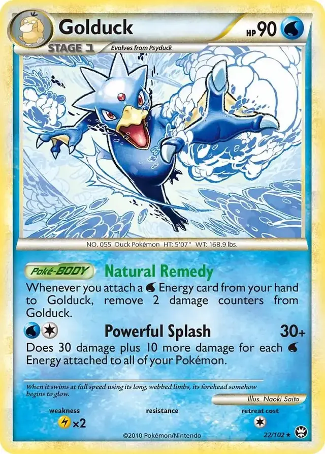 Golduck - Pokemon Triumphant #22