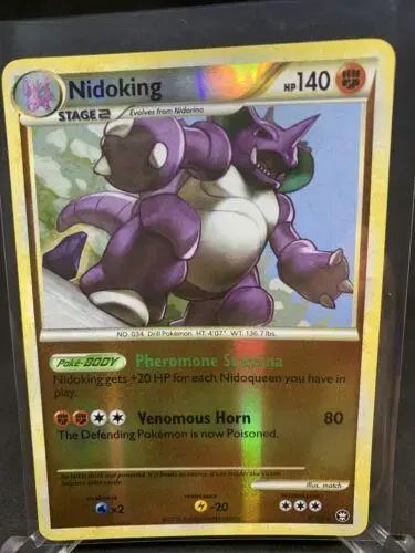Nidoking [Reverse Holo] - Pokemon Triumphant #6