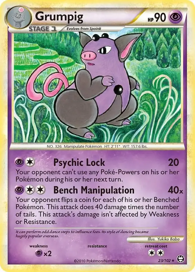 Grumpig - Pokemon Triumphant #23