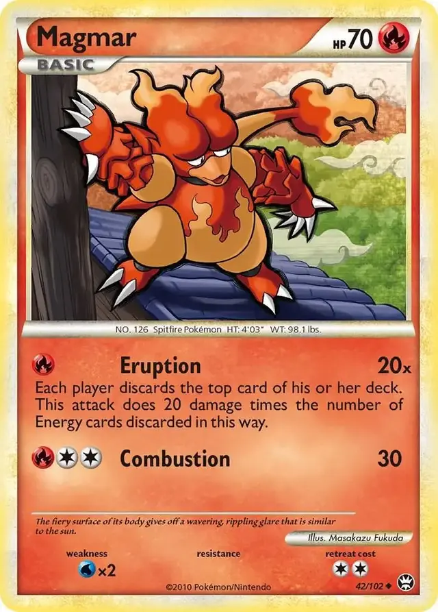 Magmar - Pokemon Triumphant #42