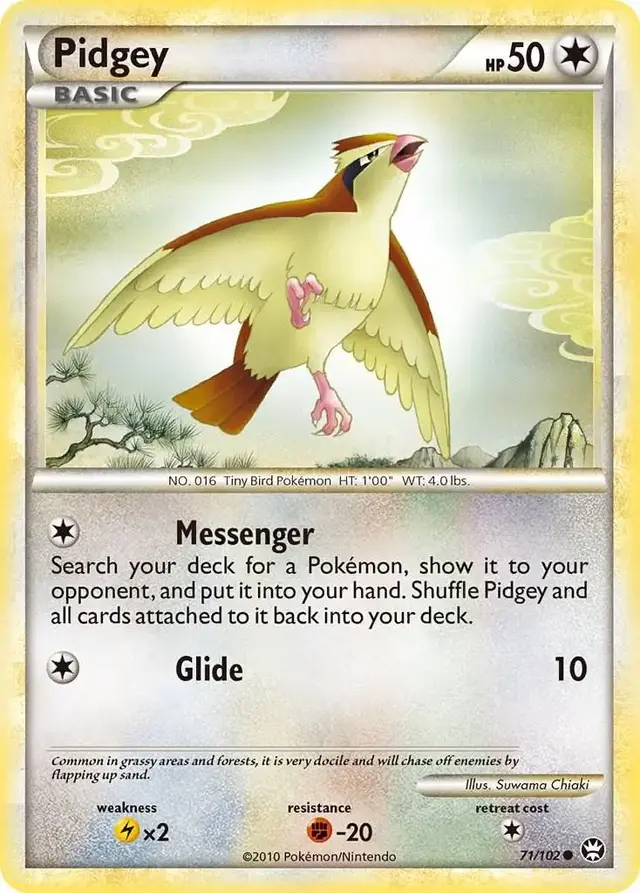 Pidgey - Pokemon Triumphant #71