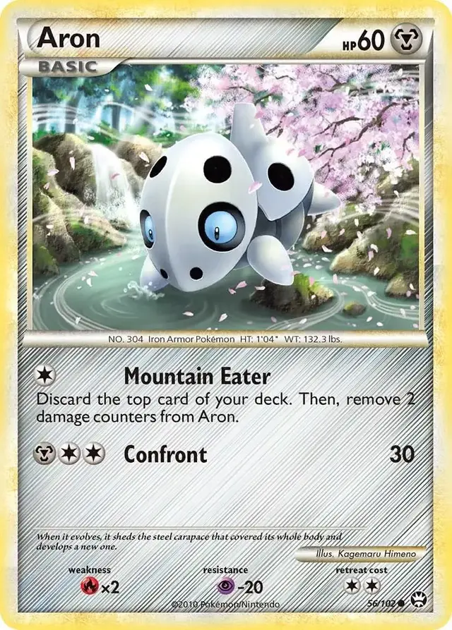 Aron - Pokemon Triumphant #56