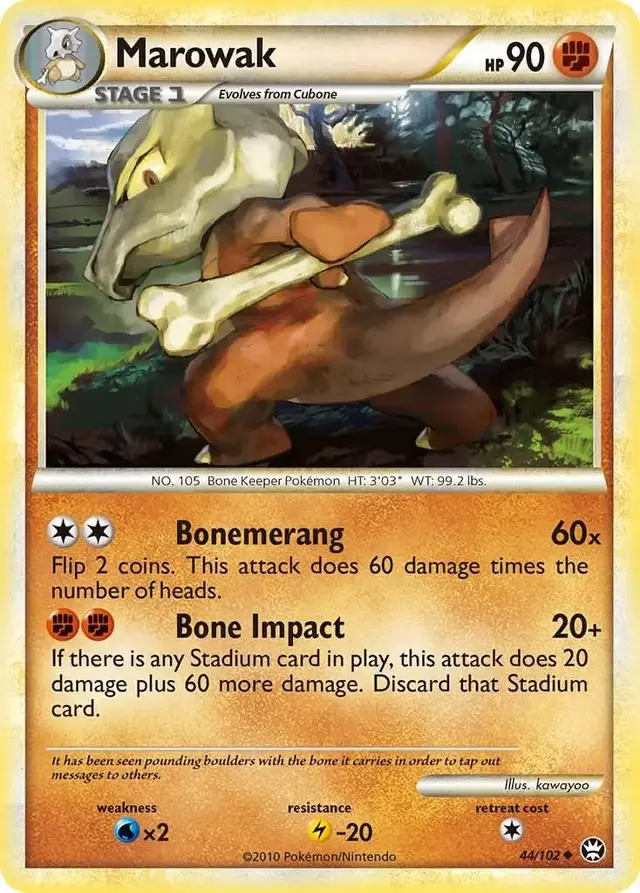 Marowak - Pokemon Triumphant #44