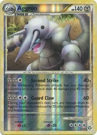Aggron [Reverse Holo] - Pokemon Triumphant #1