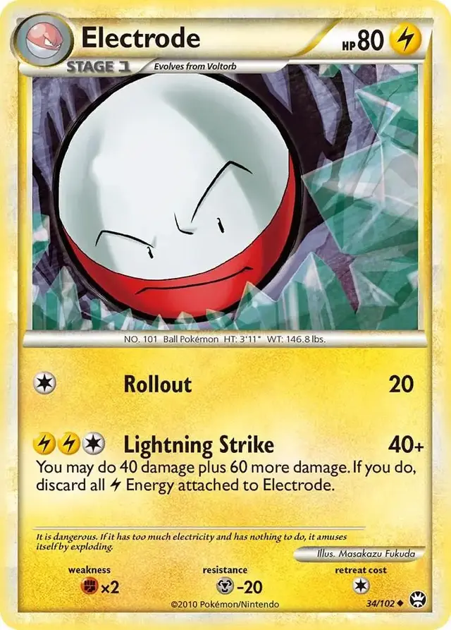Electrode - Pokemon Triumphant #34