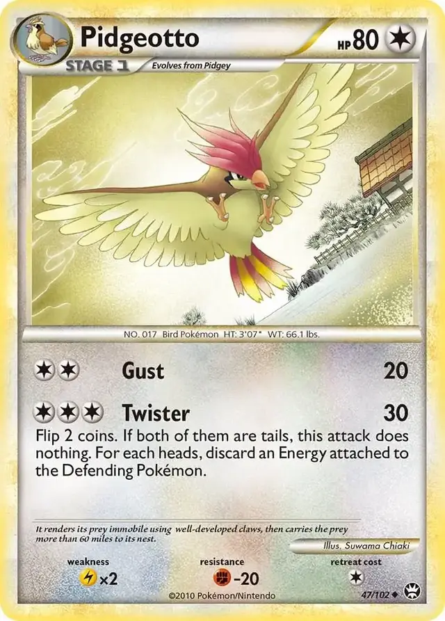 Pidgeotto - Pokemon Triumphant #47