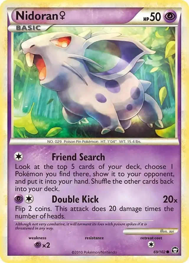 Nidoran F - Pokemon Triumphant #69