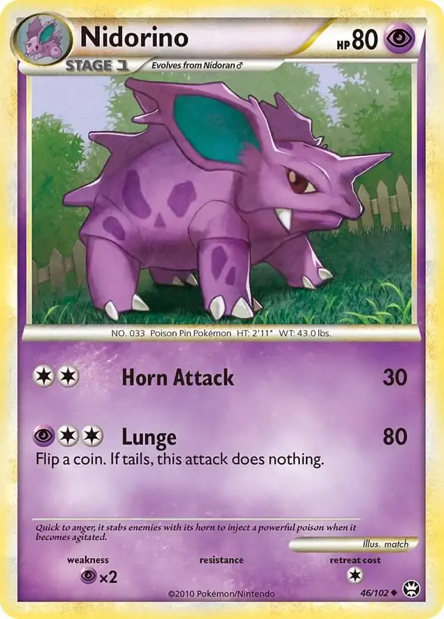 Nidorino - Pokemon Triumphant #46