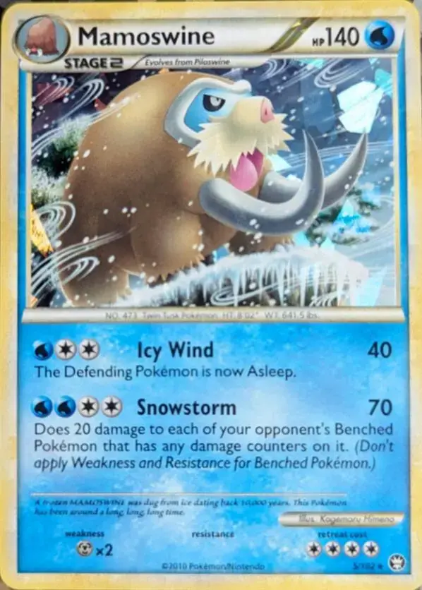 Mamoswine [Cracked Ice] - Pokemon Triumphant #5