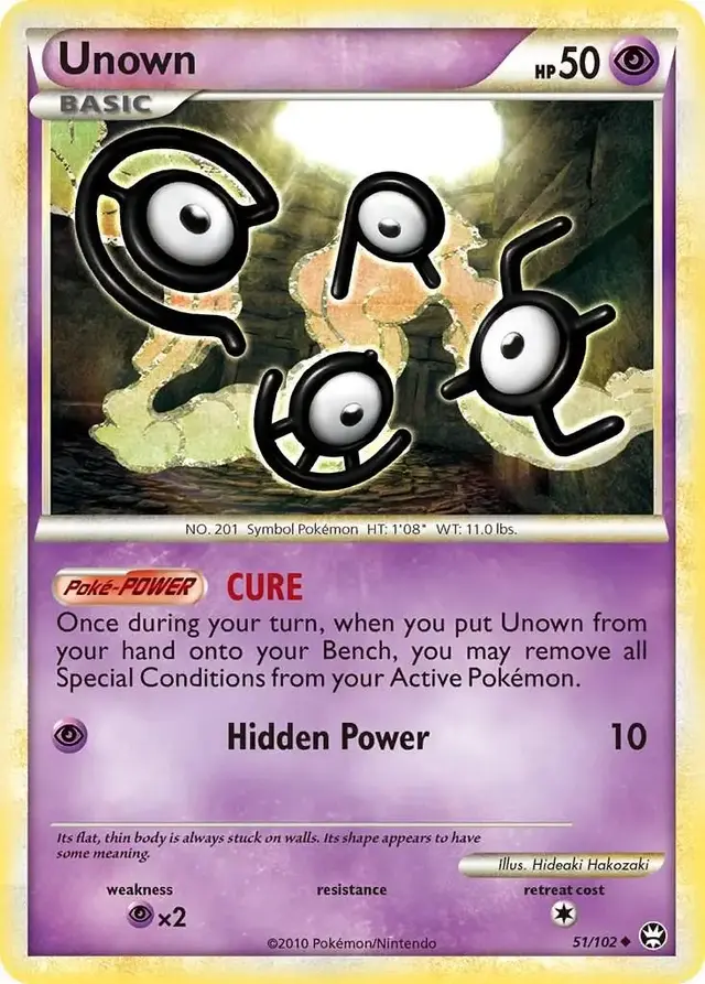 Unown - Pokemon Triumphant #51