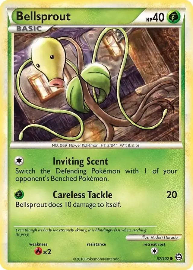 Bellsprout - Pokemon Triumphant #57