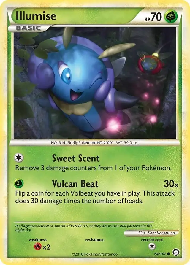 Illumise - Pokemon Triumphant #64