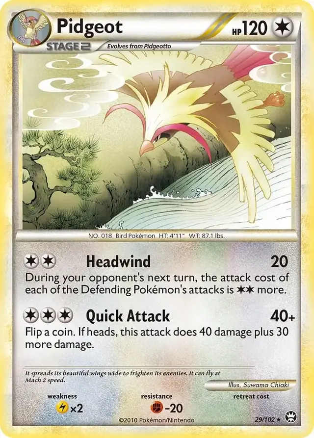 Pidgeot - Pokemon Triumphant #29