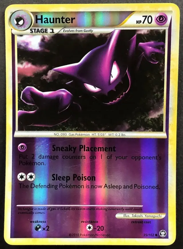 Haunter [Reverse Holo] - Pokemon Triumphant #35
