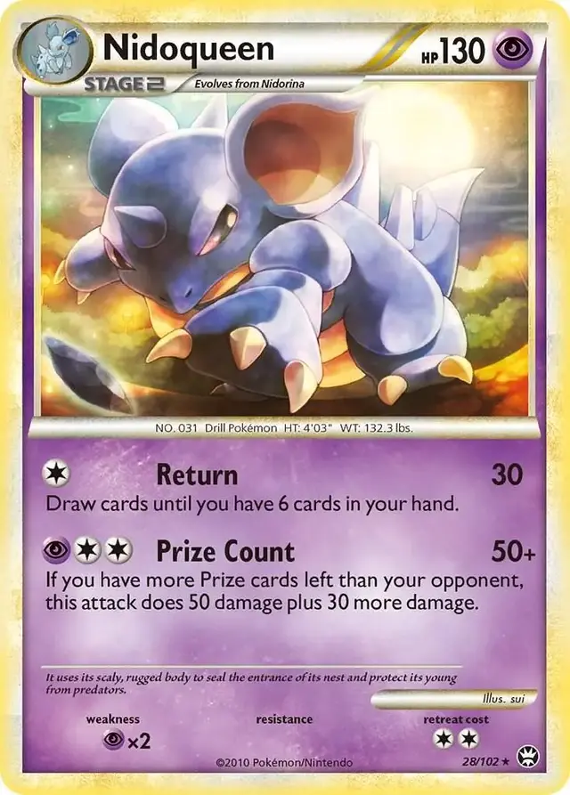 Nidoqueen - Pokemon Triumphant #28