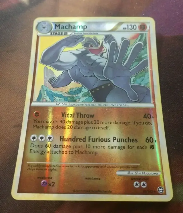 Machamp [Reverse Holo] - Pokemon Triumphant #26