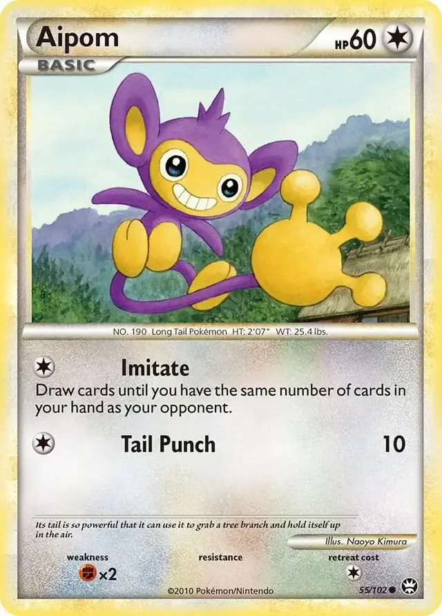 Aipom - Pokemon Triumphant #55