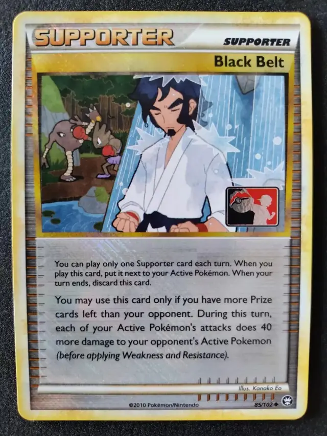 Black Belt [League Stamp] - Pokemon Triumphant #85