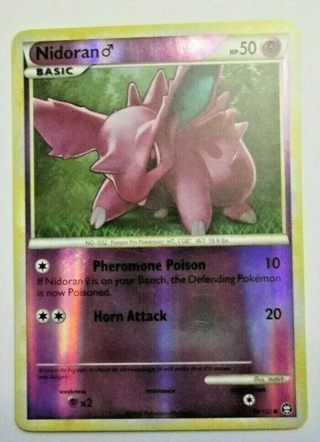Nidoran M [Reverse Holo] - Pokemon Triumphant #70