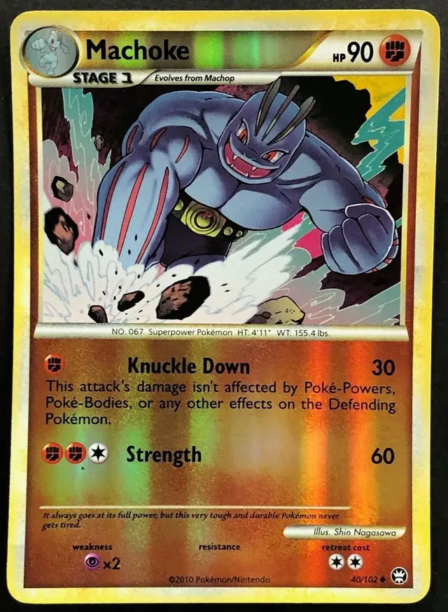 Machoke [Reverse Holo] - Pokemon Triumphant #40