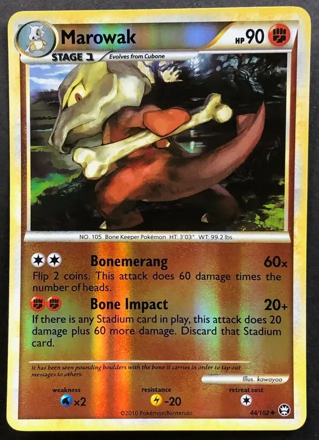 Marowak [Reverse Holo] - Pokemon Triumphant #44